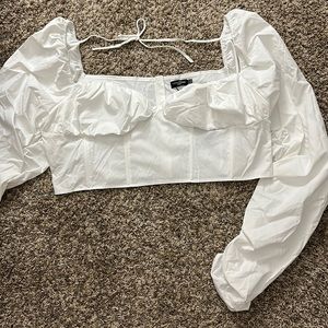 Pretty Little Thing Plus corset top NWT